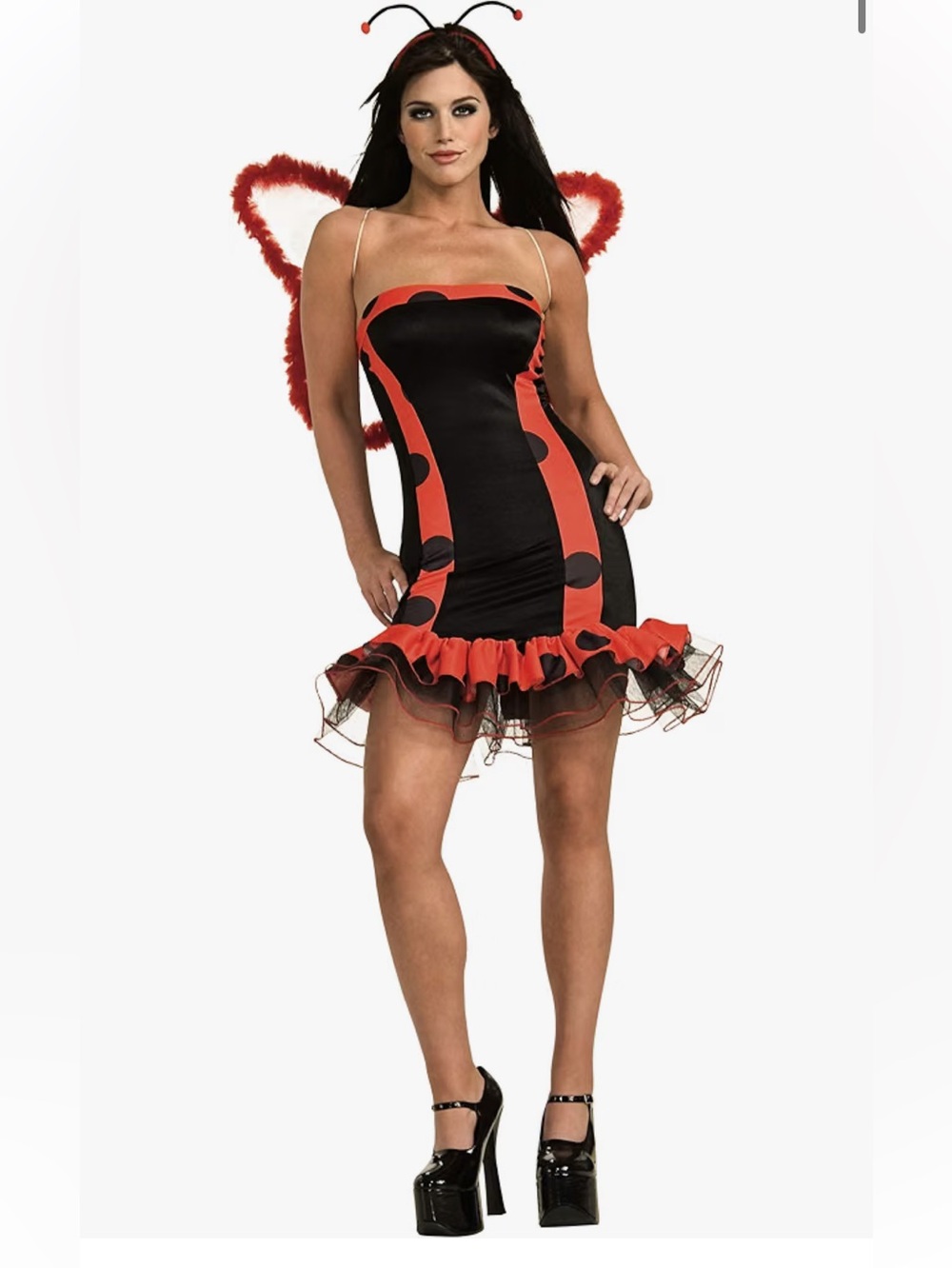 BRAND NEW women secret wishes ladybug halloween dress costume size XS & S